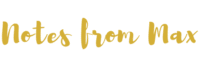 Notes from Max website logo yellow